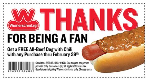 winner snitchels coupons  Wienerschnitzel, billed as the world's largest hot dog franchise, is set to open its first Arkansas location, at 1530 E